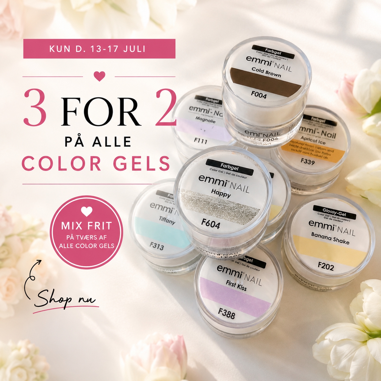3 for 2 Color Gel Farver